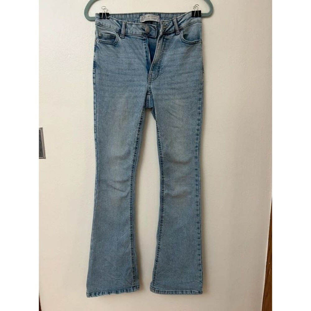 Primark light-wash flare jeans size 4